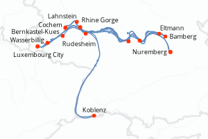 Itinéraire : Rhin · Main · Moselle