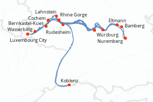 Itinéraire : Rhin · Main · Moselle
