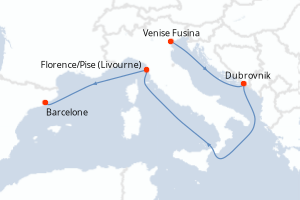 Itinéraire : Méditerranée & mers adjacentes