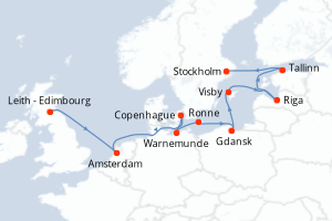 Itinéraire : Europe du Nord & Atlantique NE