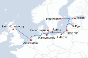 Itinéraire : Europe du Nord & Atlantique NE