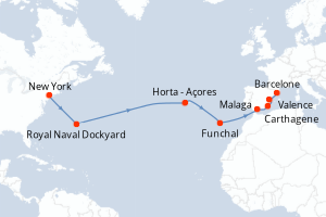 Itinéraire : Méditerranée & mers adjacentes