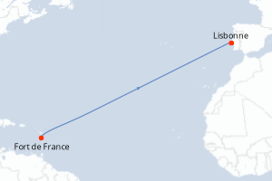 Itinéraire : Europe du Nord & Atlantique NE