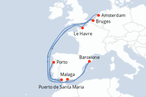 Itinéraire : Méditerranée & mers adjacentes