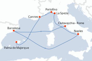 Itinéraire : Méditerranée & mers adjacentes