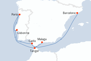 Itinéraire : Méditerranée & mers adjacentes