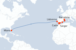 Itinéraire : Méditerranée & mers adjacentes