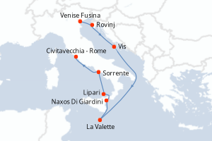 Itinéraire : Méditerranée & mers adjacentes