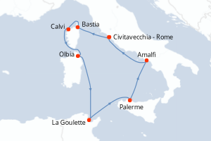 Itinéraire : Méditerranée & mers adjacentes
