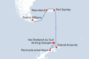 Itinéraire : Antarctique