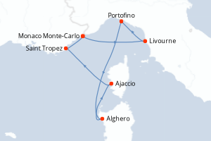 Itinéraire : Méditerranée & mers adjacentes