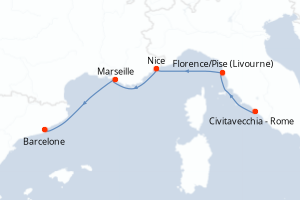 Itinéraire : Méditerranée & mers adjacentes