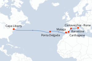 Itinéraire : Méditerranée & mers adjacentes