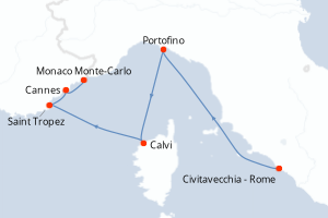 Itinéraire : Méditerranée & mers adjacentes