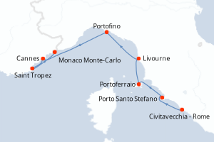 Itinéraire : Méditerranée & mers adjacentes