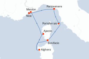 Itinéraire : Méditerranée & mers adjacentes