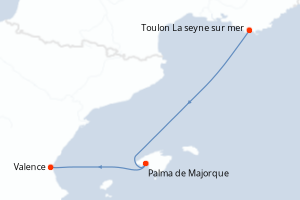 Itinéraire : Méditerranée & mers adjacentes