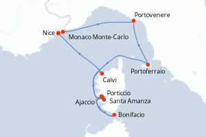 Itinéraire : Méditerranée & mers adjacentes