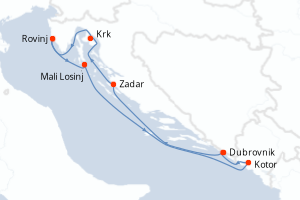 Itinéraire : Méditerranée & mers adjacentes