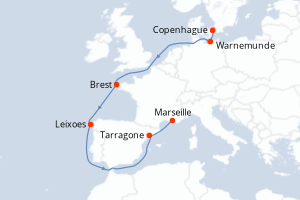 Itinéraire : Méditerranée & mers adjacentes