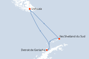 Itinéraire : Antarctique