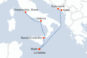Itinéraire : Méditerranée & mers adjacentes