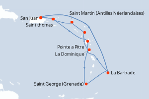 Itinéraire : Amériques