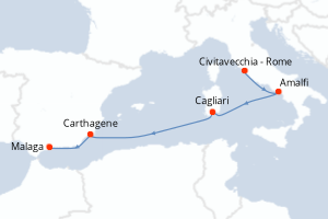 Itinéraire : Méditerranée & mers adjacentes
