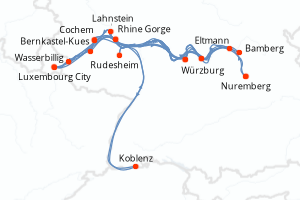 Itinéraire : Rhin · Main · Moselle