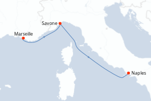 Itinéraire : Méditerranée & mers adjacentes