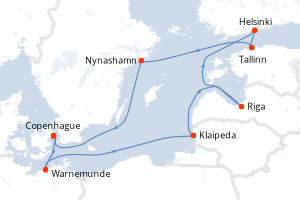 Itinéraire : Europe du Nord & Atlantique NE