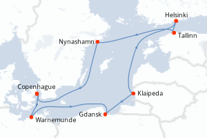 Itinéraire : Europe du Nord & Atlantique NE