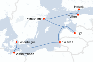 Itinéraire : Europe du Nord & Atlantique NE