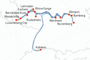 Itinéraire : Rhin · Main · Moselle