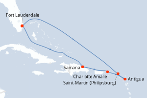 Itinéraire : Petites Antilles