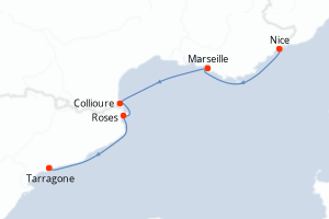 Itinéraire : Méditerranée & mers adjacentes