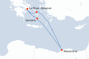 Itinéraire : Méditerranée & mers adjacentes