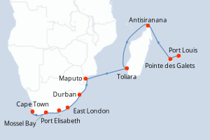 Itinéraire : Afrique