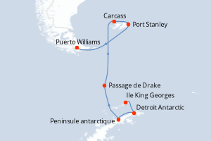 Itinéraire : Antarctique