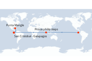 Itinéraire : Galápagos