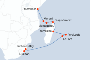 Itinéraire : Afrique