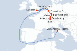 Itinéraire : Rhin · Main · Moselle