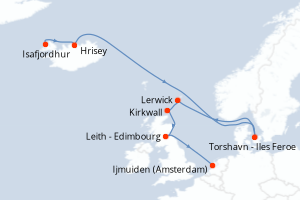 Itinéraire : Îles britanniques & Irlande