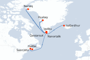 Itinéraire : Arctique