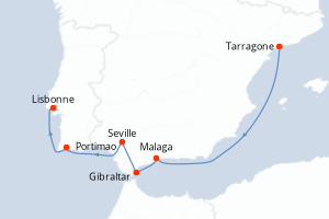 Itinéraire : Méditerranée & mers adjacentes