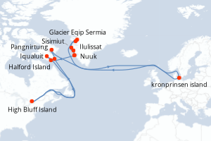 Itinéraire : Arctique