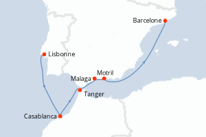 Itinéraire : Méditerranée & mers adjacentes