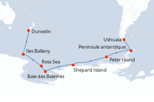 Itinéraire : Antarctique