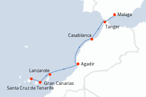 Itinéraire : Europe du Nord & Atlantique NE