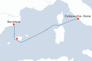 Itinéraire : Méditerranée & mers adjacentes